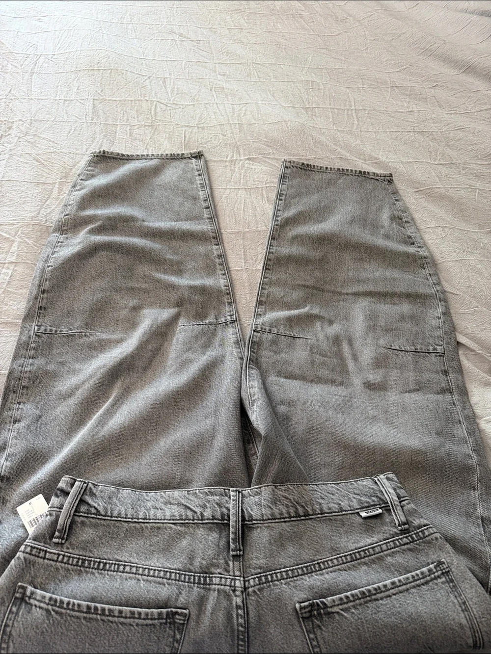 BNWT MOTHER The Pony Keg High-Rise Barrel Jeans - Picture 7 of 12